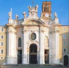 Iglesia de Santiago de Jerusalén, en Roma.